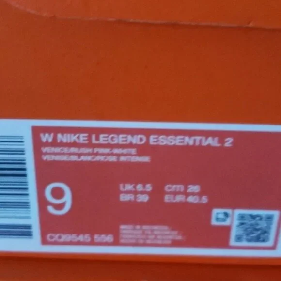 New Nike Womens Legend Essential Pink Sneakers Size 9 Athletic Lightweight Gym - Picture 10 of 10